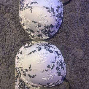 Lace black and white Victoria Secret Bra